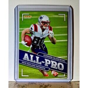 Gunner Olszewski 2020 Panini All-Pro NFL #27 Card 1/241 New England Patriots